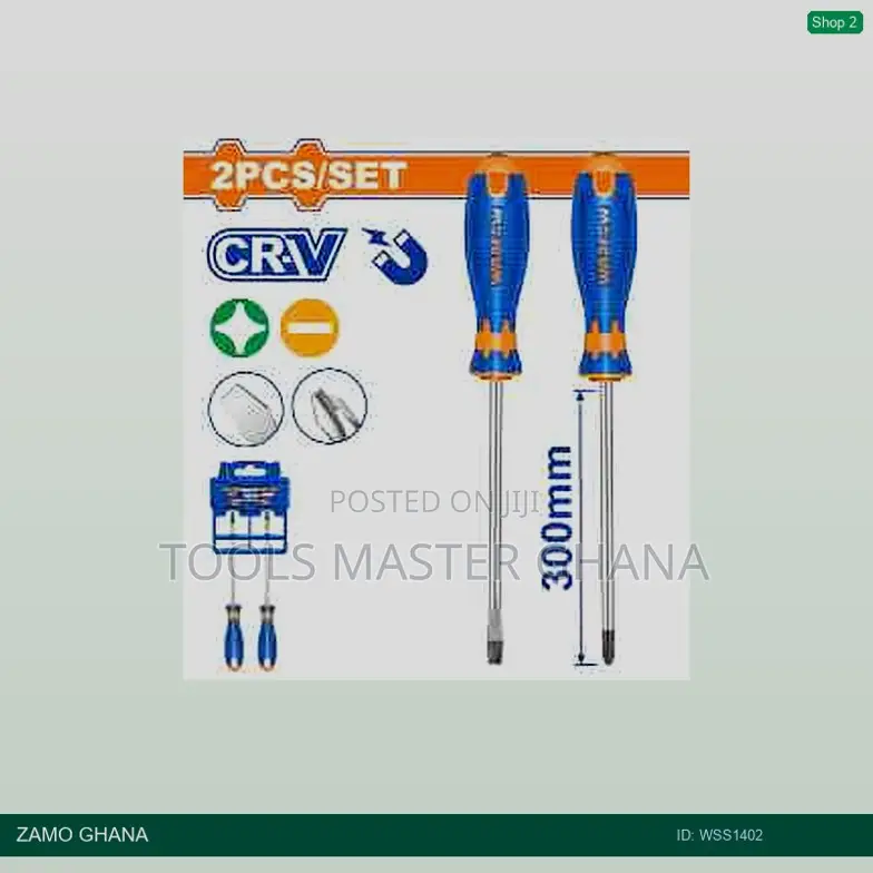 2 PCS Screwdriver - Wss1402