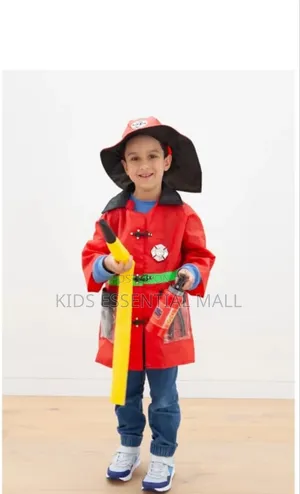 Fireman Career Costume for Kids
