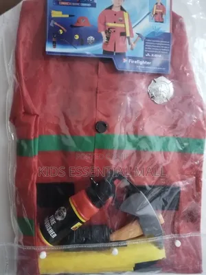 Fireman Career Costume for Kids