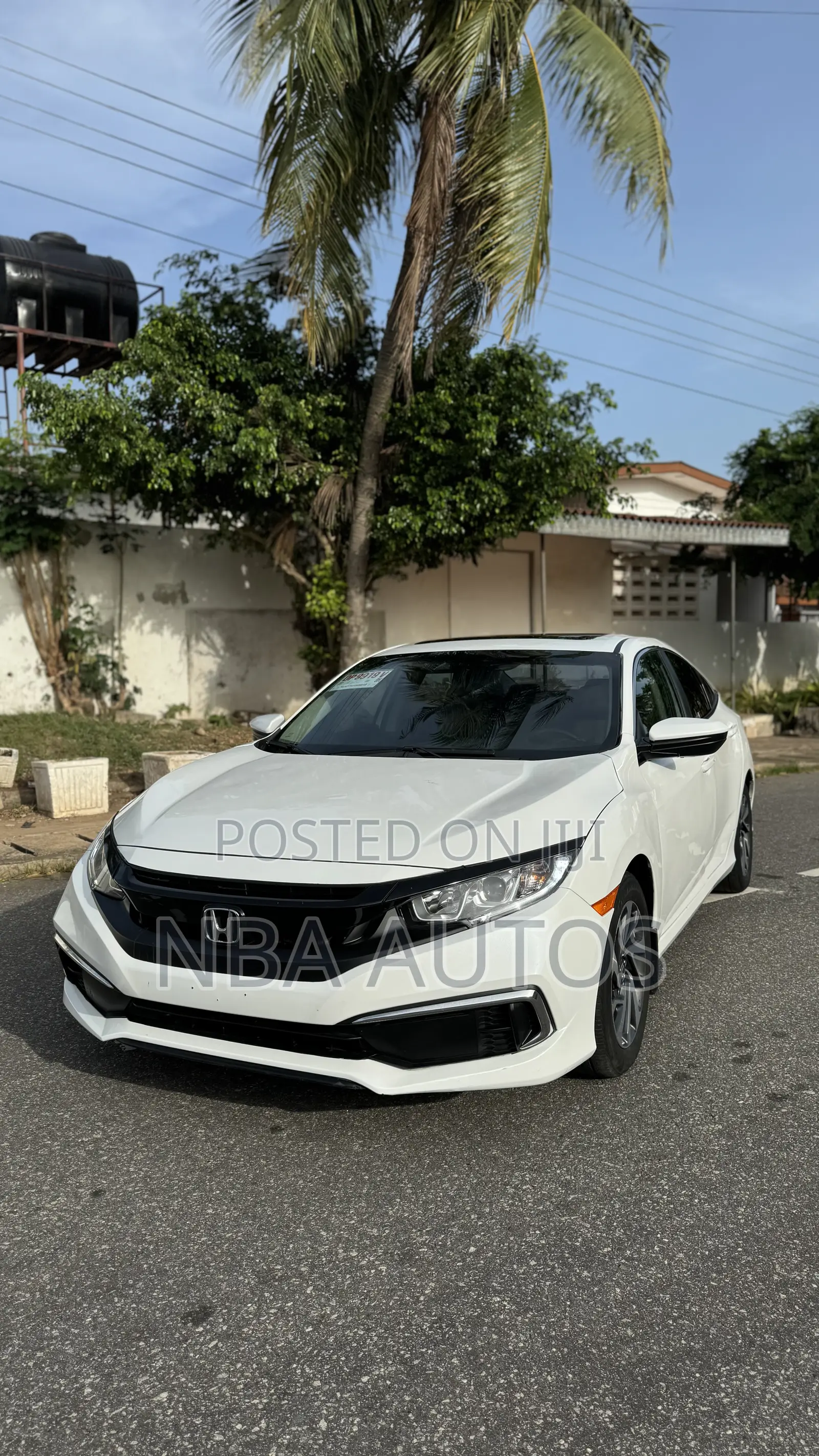 Honda Civic EX Sedan 2019 White