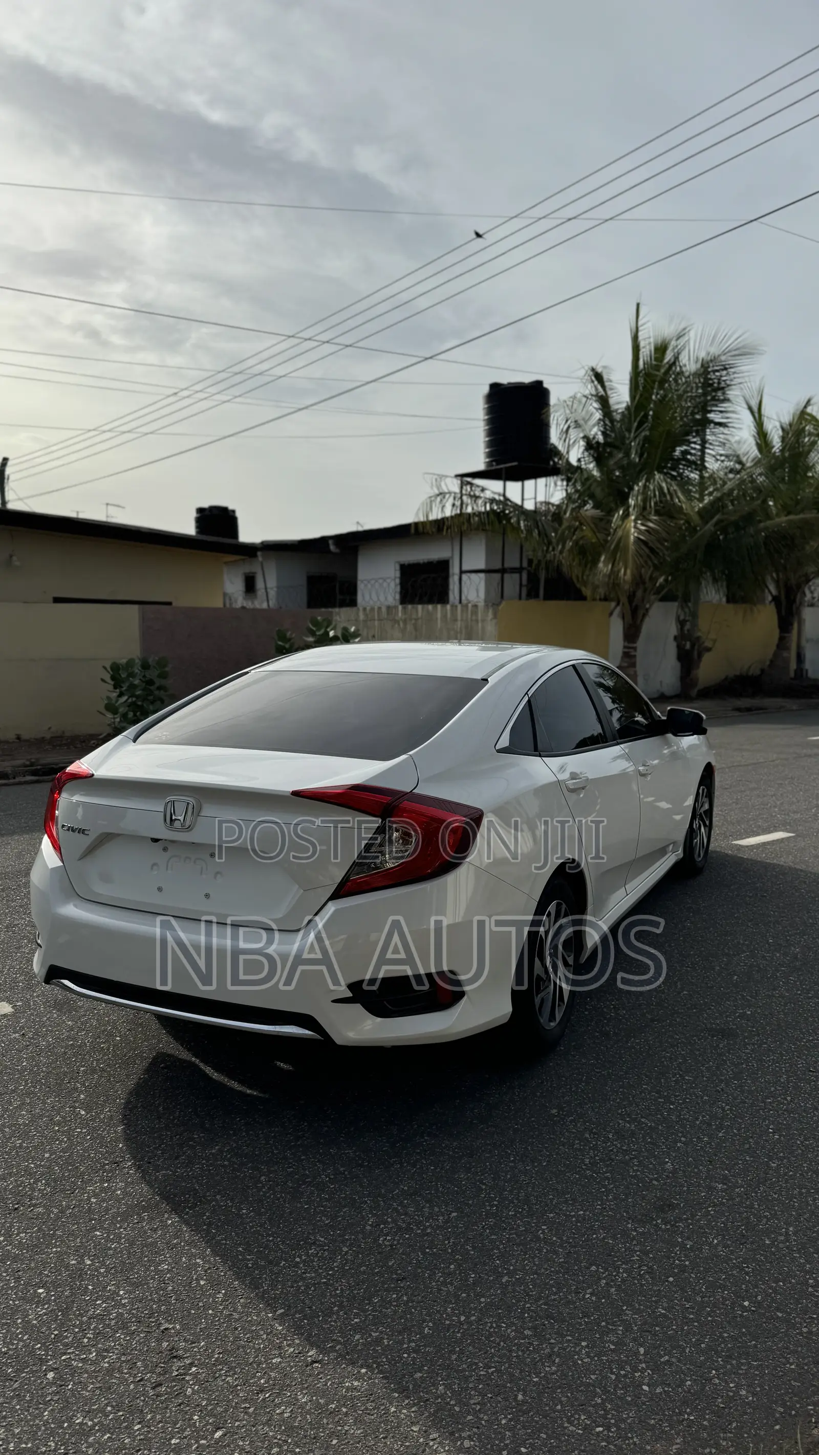 Honda Civic EX Sedan 2019 White