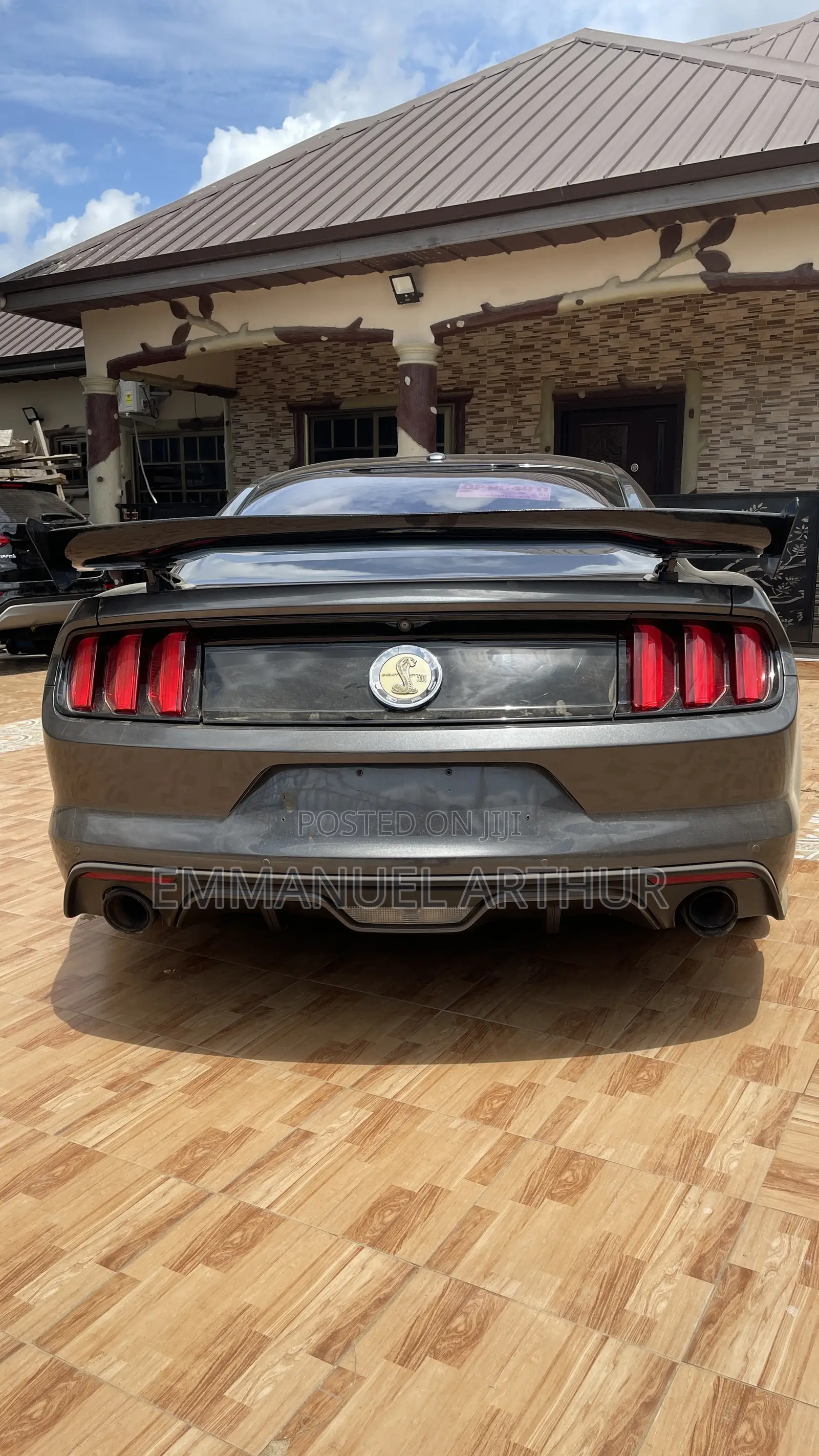 Ford Mustang EcoBoost Premium Fastback 2017 Gray