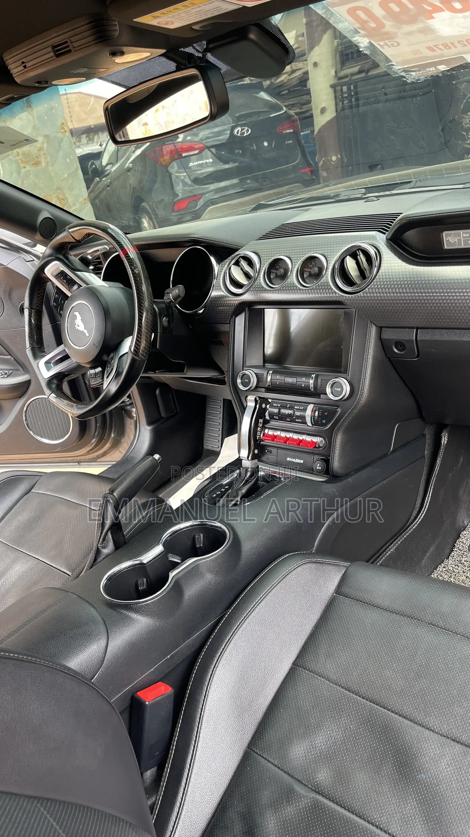 Ford Mustang EcoBoost Premium Fastback 2017 Gray