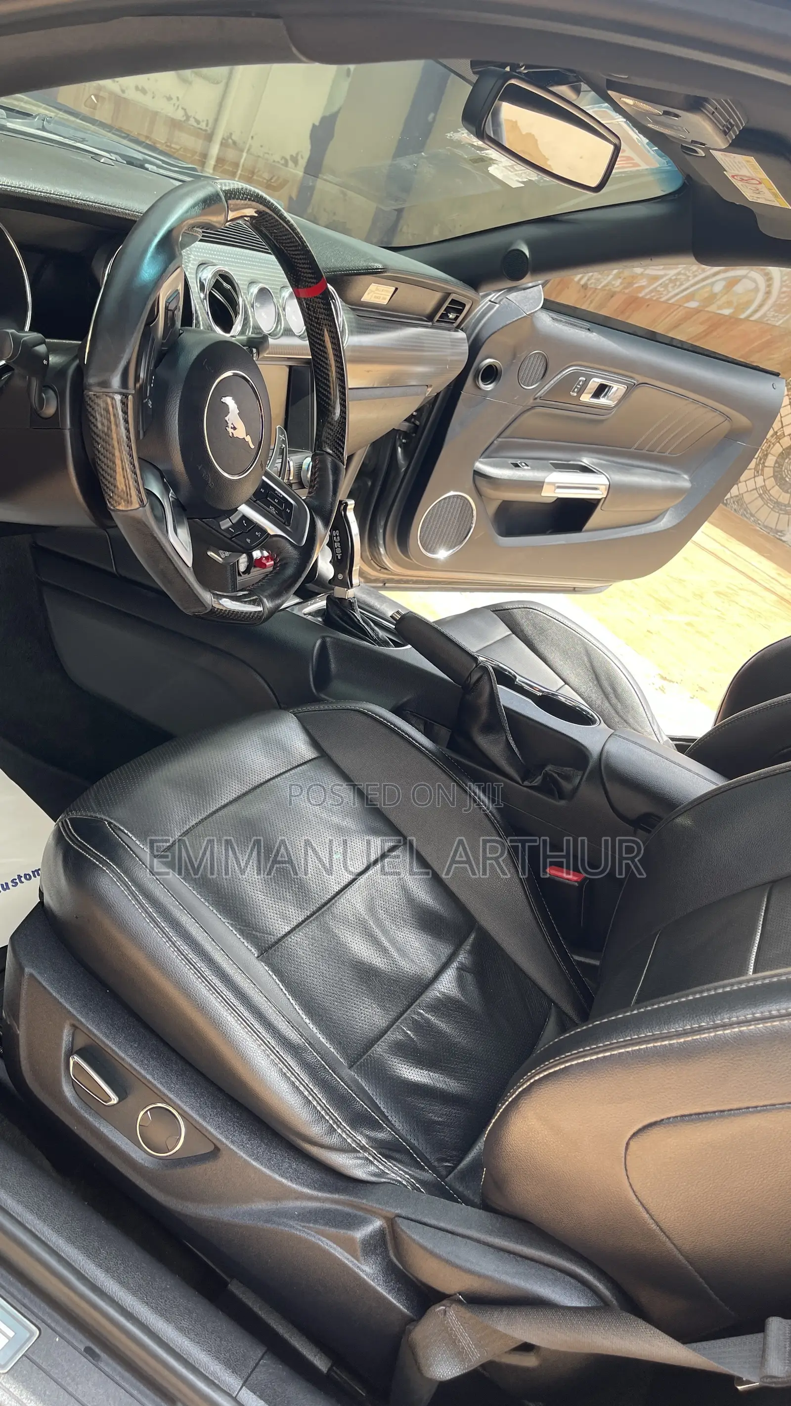 Ford Mustang EcoBoost Premium Fastback 2017 Gray