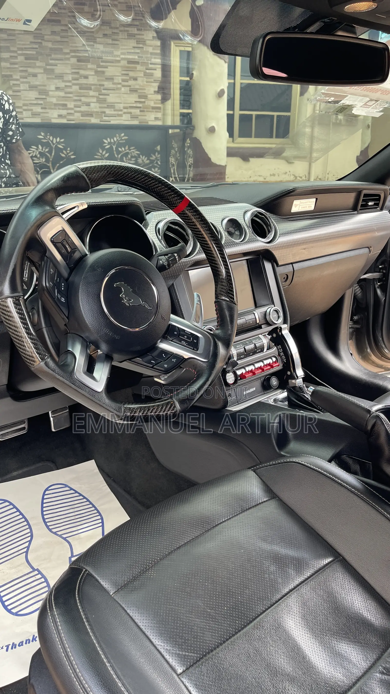 Ford Mustang EcoBoost Premium Fastback 2017 Gray