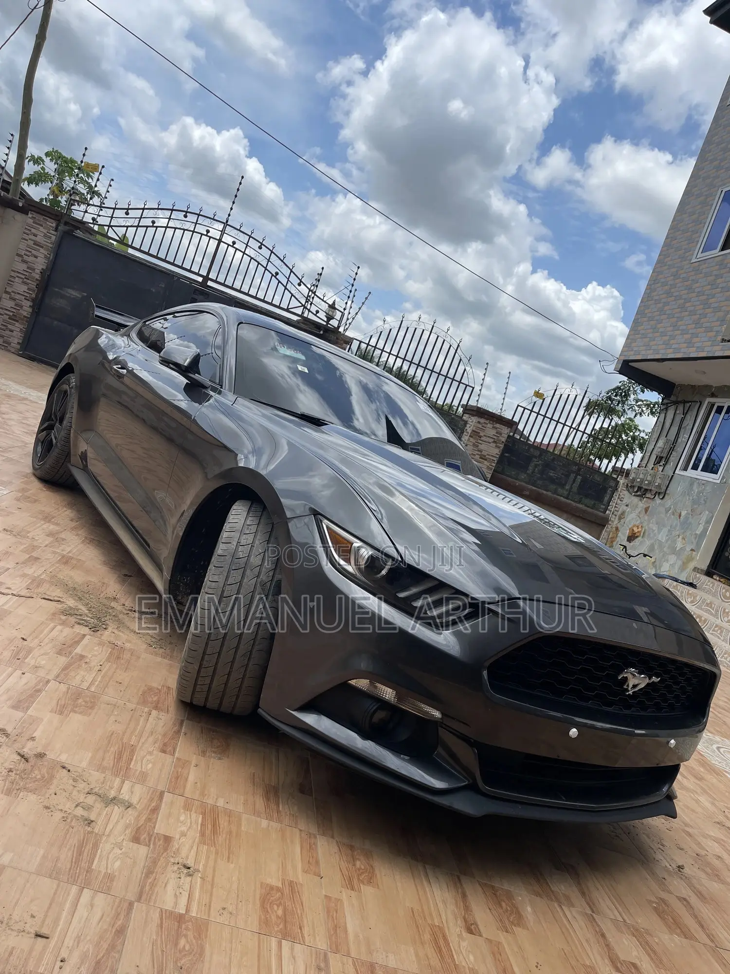 Ford Mustang EcoBoost Premium Fastback 2017 Gray