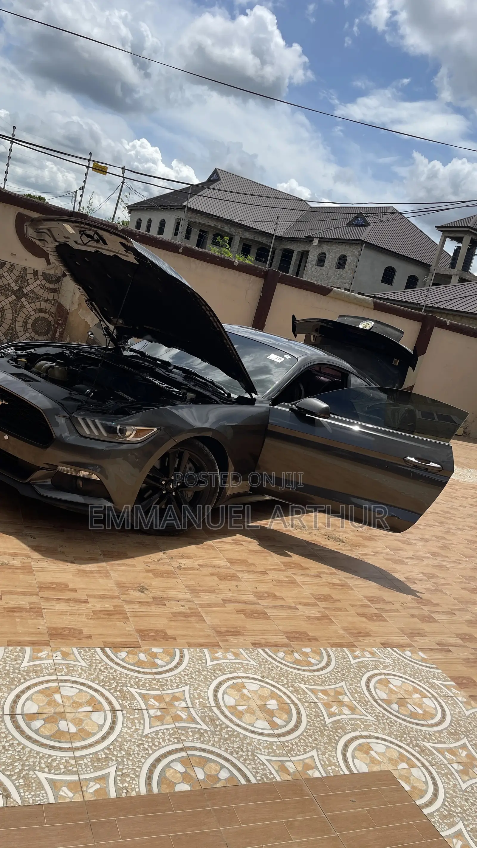 Ford Mustang EcoBoost Premium Fastback 2017 Gray