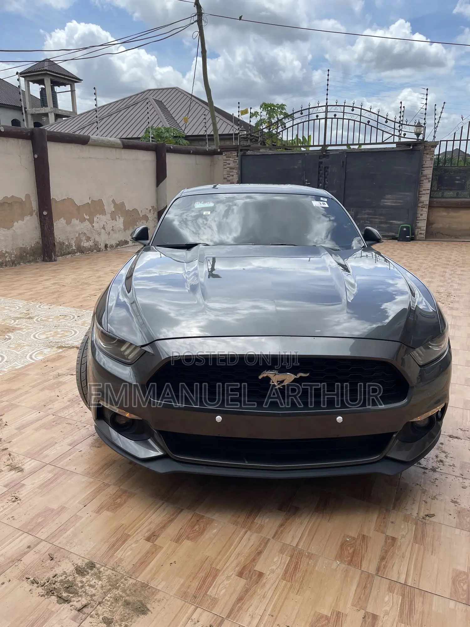 Ford Mustang EcoBoost Premium Fastback 2017 Gray