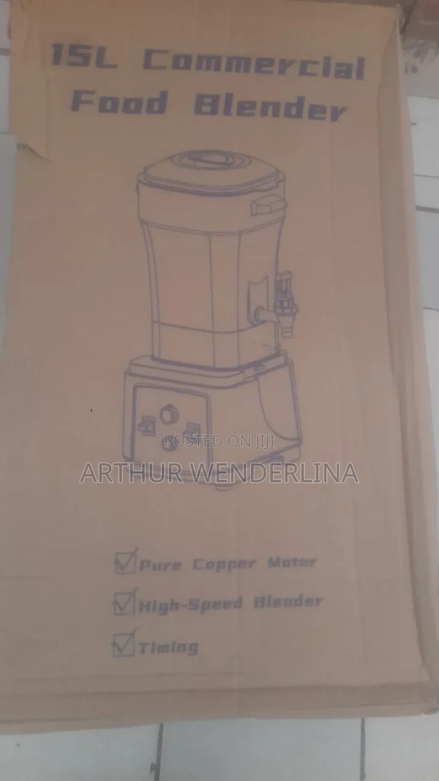 15 Liters Food Commercial Blender