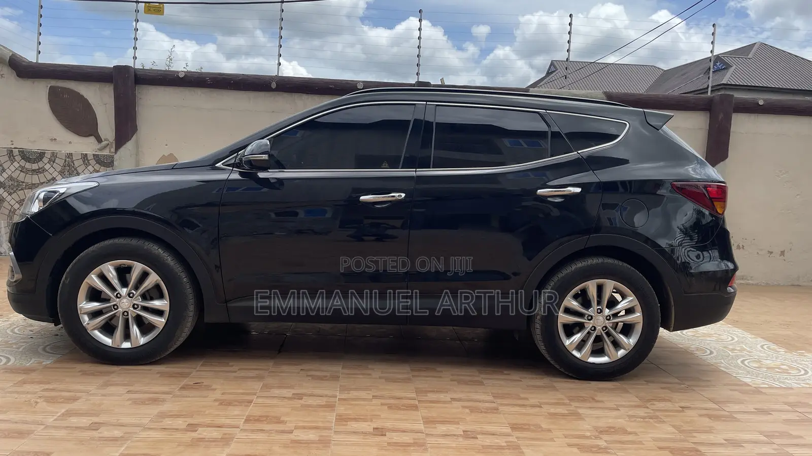 Hyundai Santa Fe Limited Ultimate AWD 2018 Black