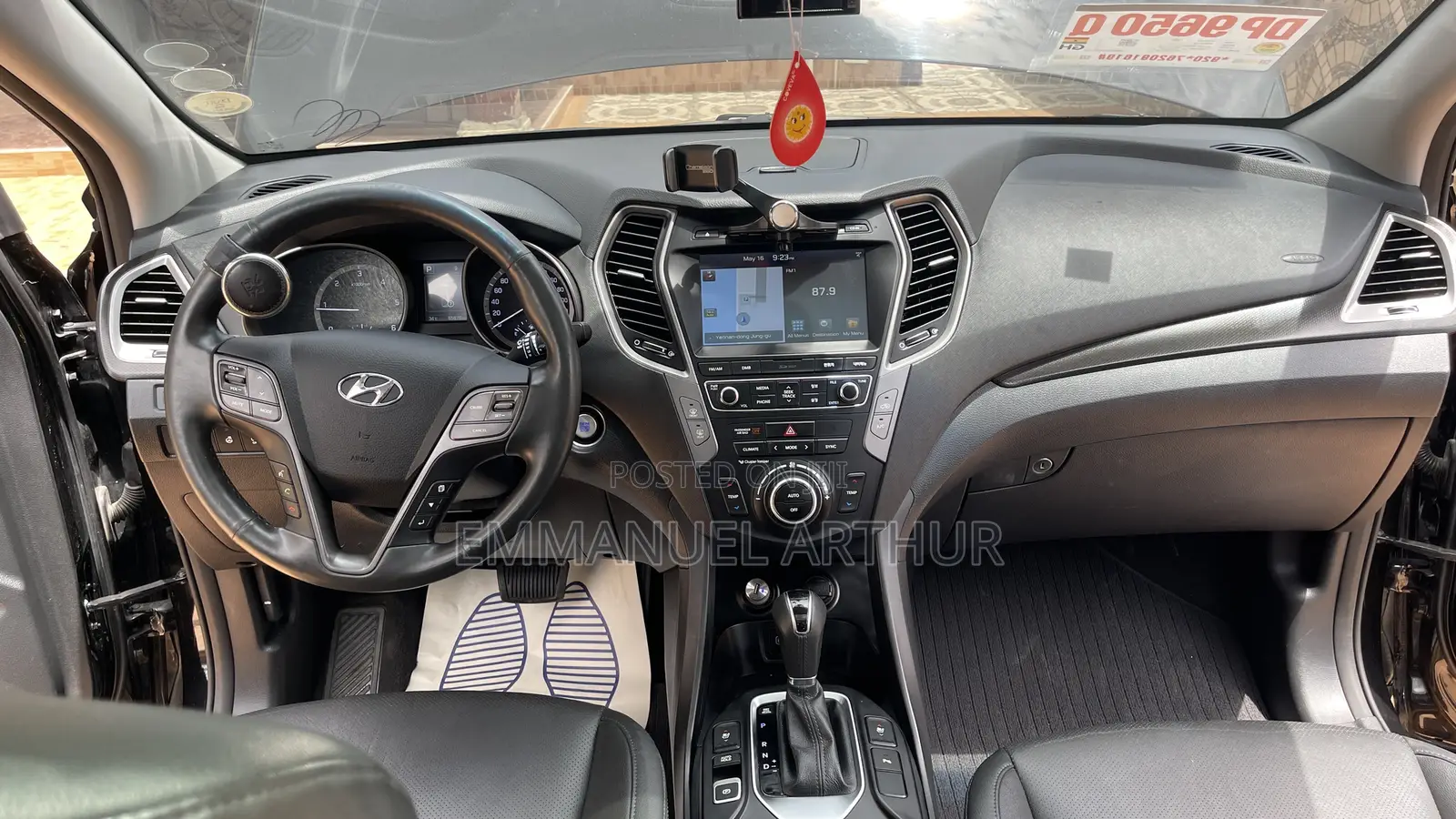 Hyundai Santa Fe Limited Ultimate AWD 2018 Black