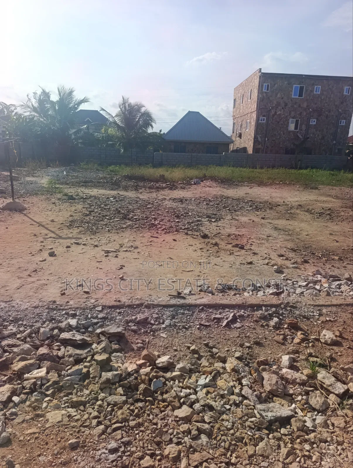 1 Half Plot Available for Sale at Pokuase