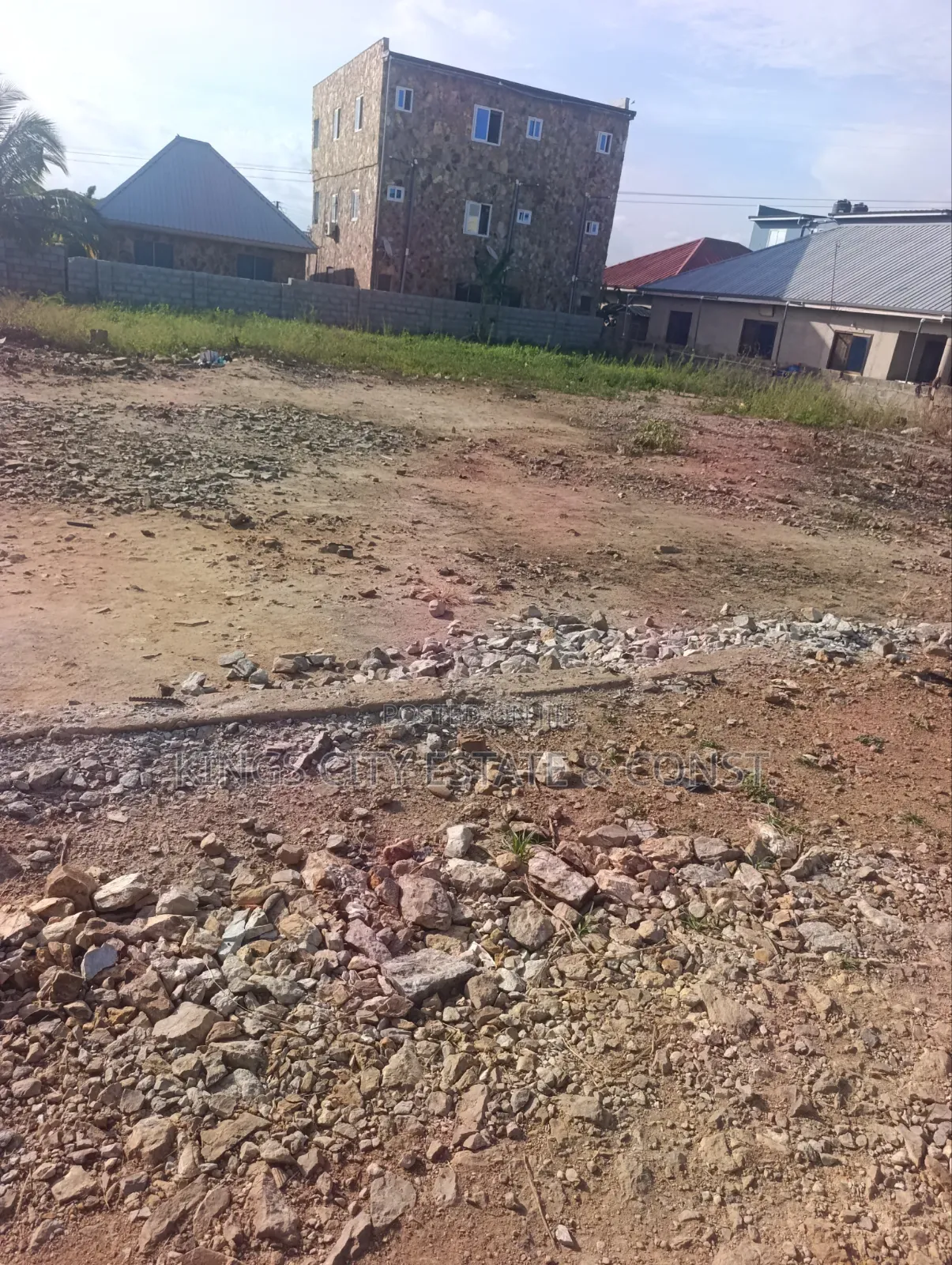 1 Half Plot Available for Sale at Pokuase