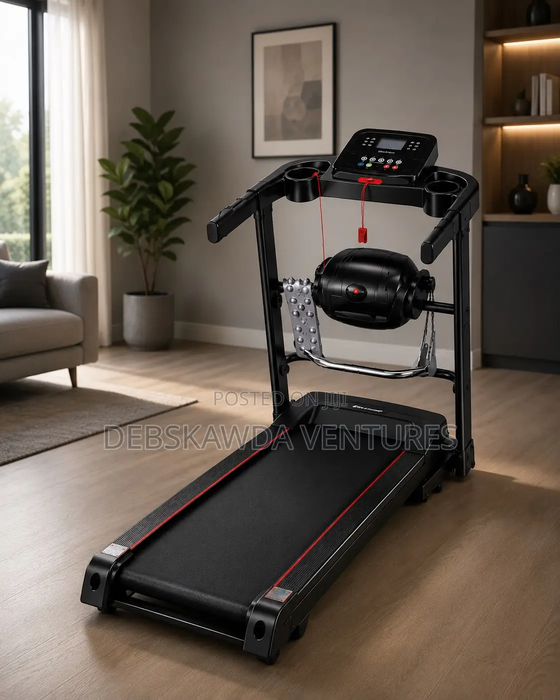 Sport Treadmill 110kg With Massager
