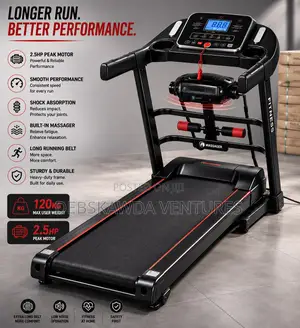 Treadmill With Massager 120kg