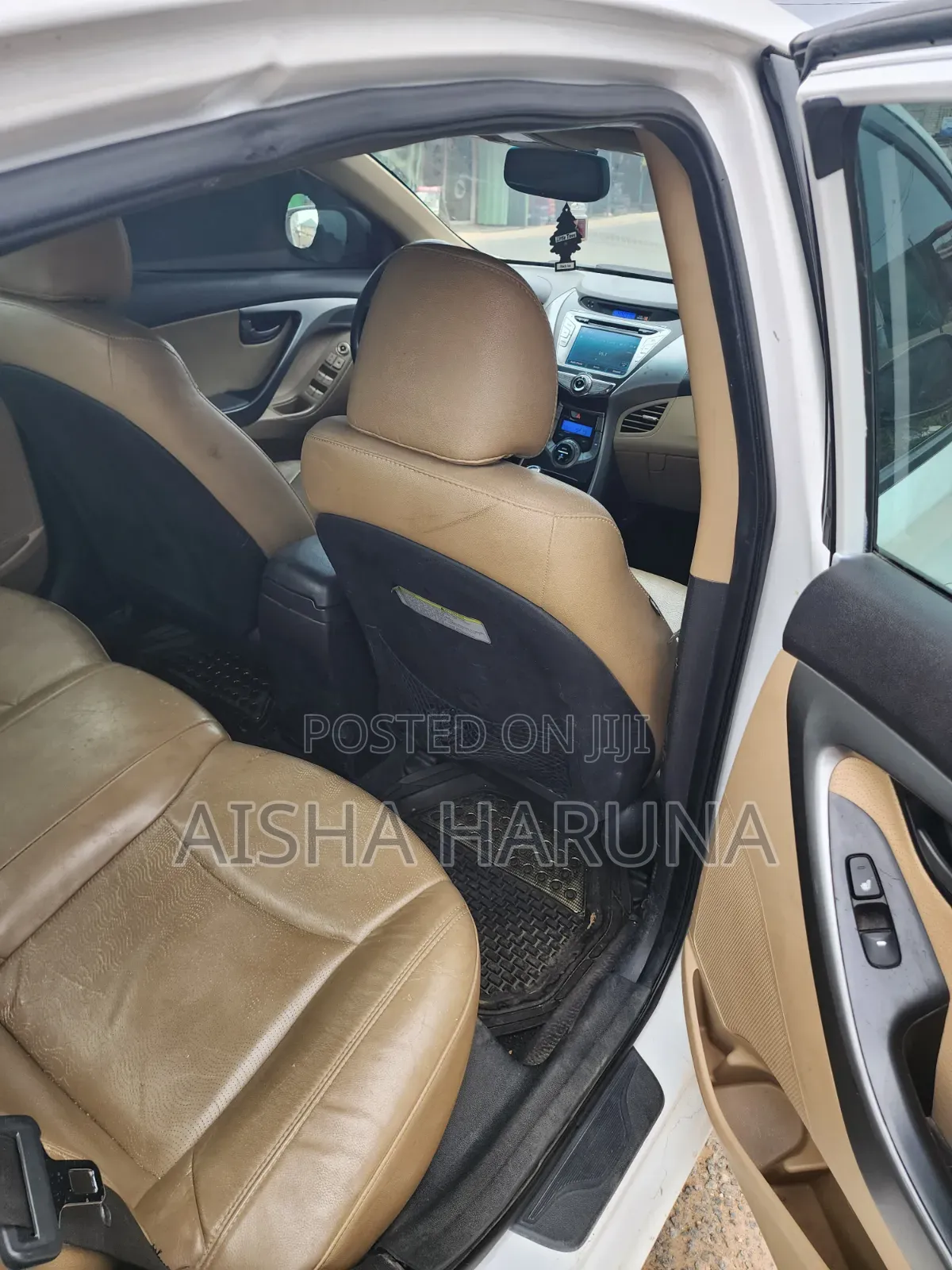 Hyundai Elantra Limited Sedan FWD (1.8L 4cyl 6A) 2013 White