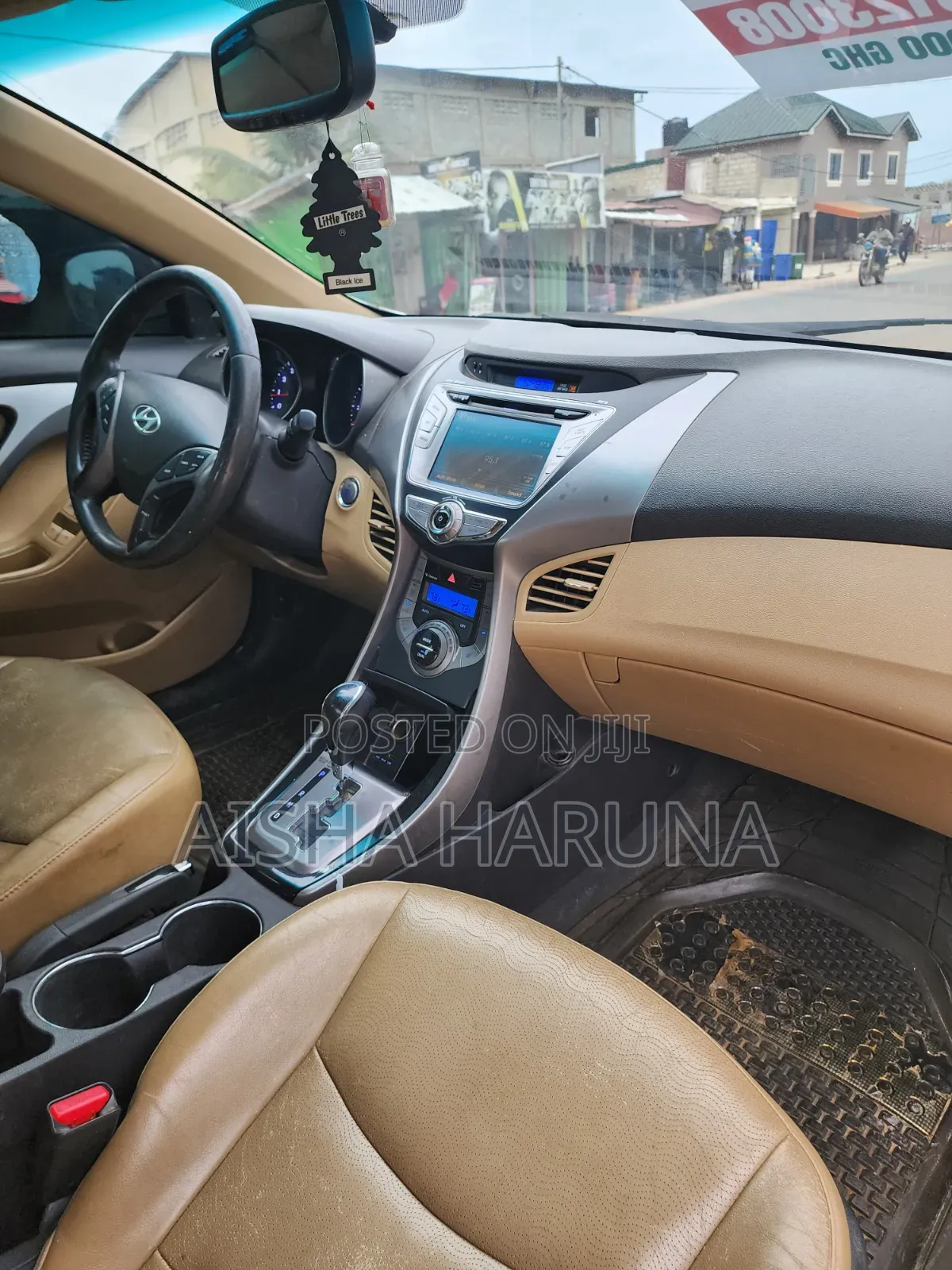 Hyundai Elantra Limited Sedan FWD (1.8L 4cyl 6A) 2013 White