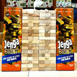 Jenga Blocks and Uno Cards Game Combo