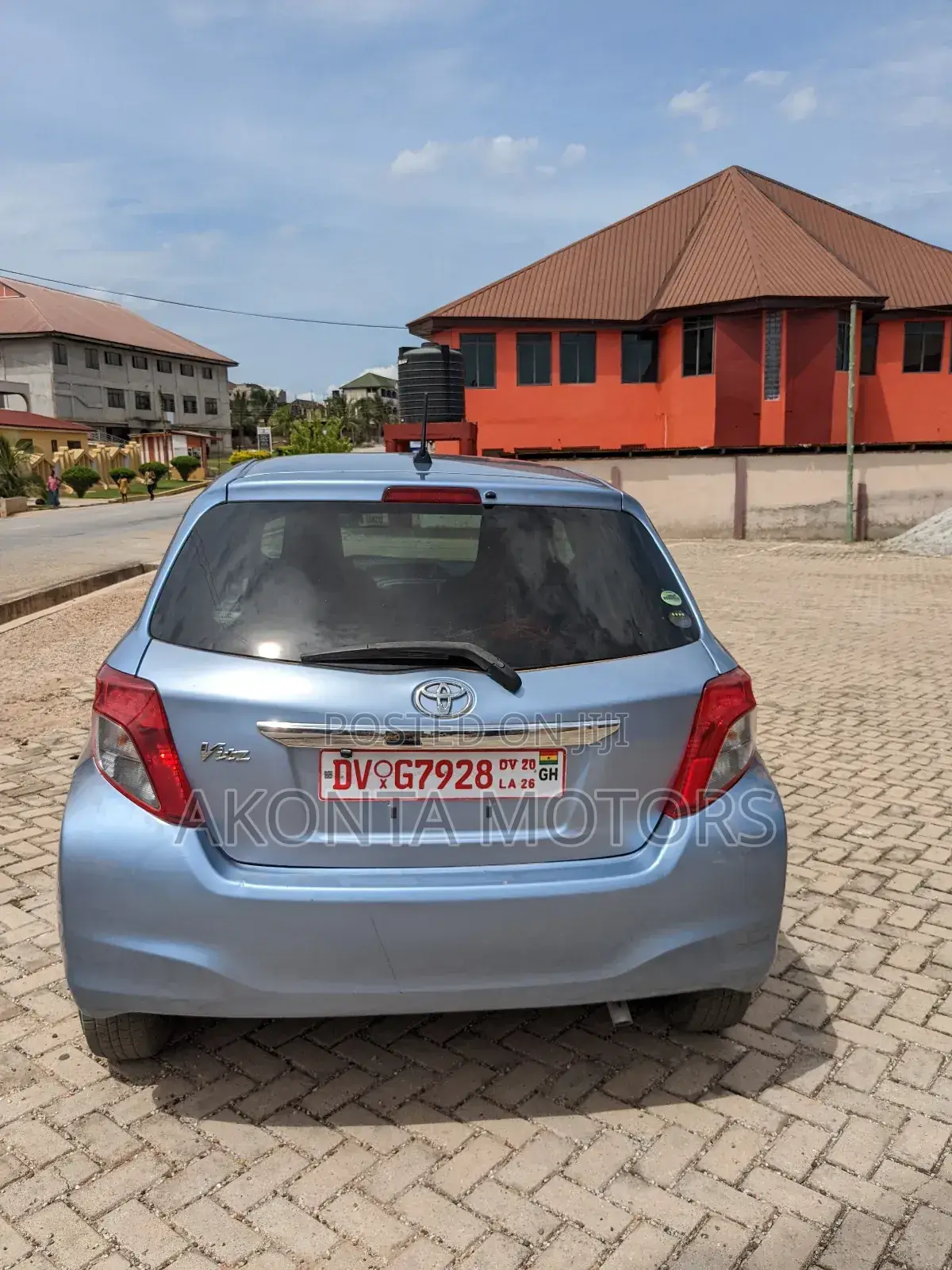 Toyota Vitz 1.3 AWD 3dr 2011 Blue