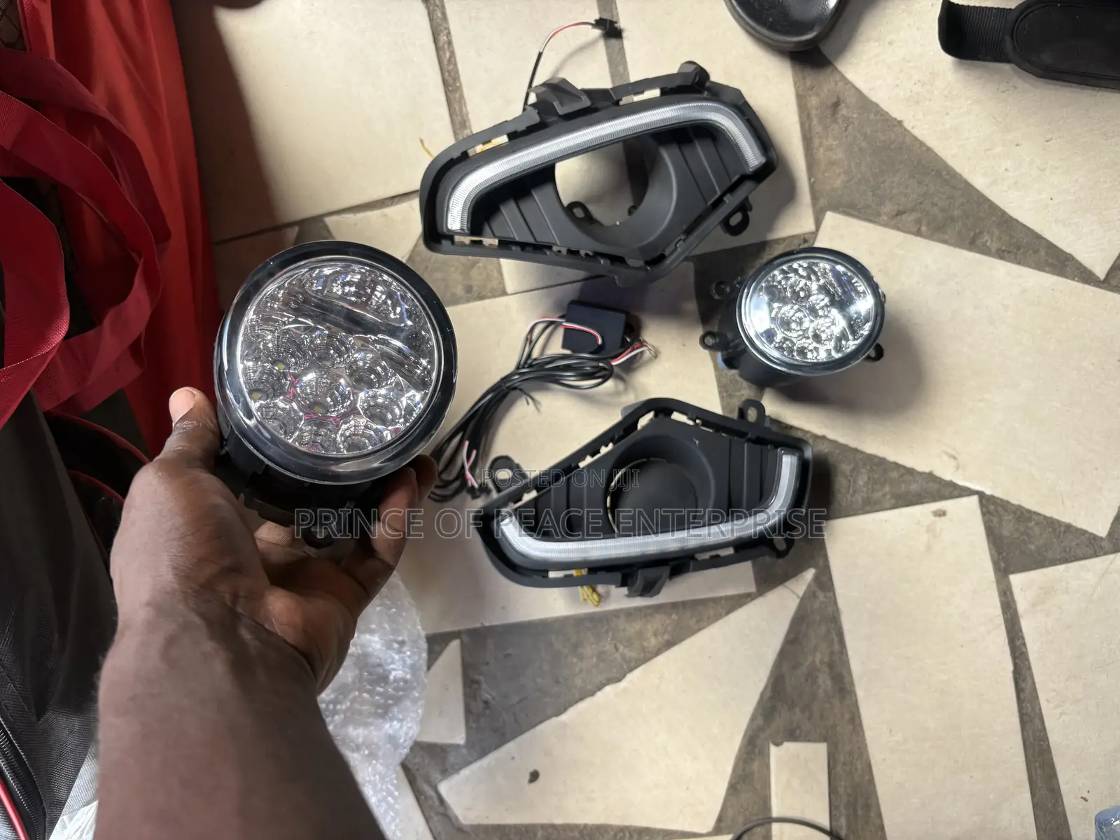 Rav4 2023 2024 Full Led Foglight With Led Covers