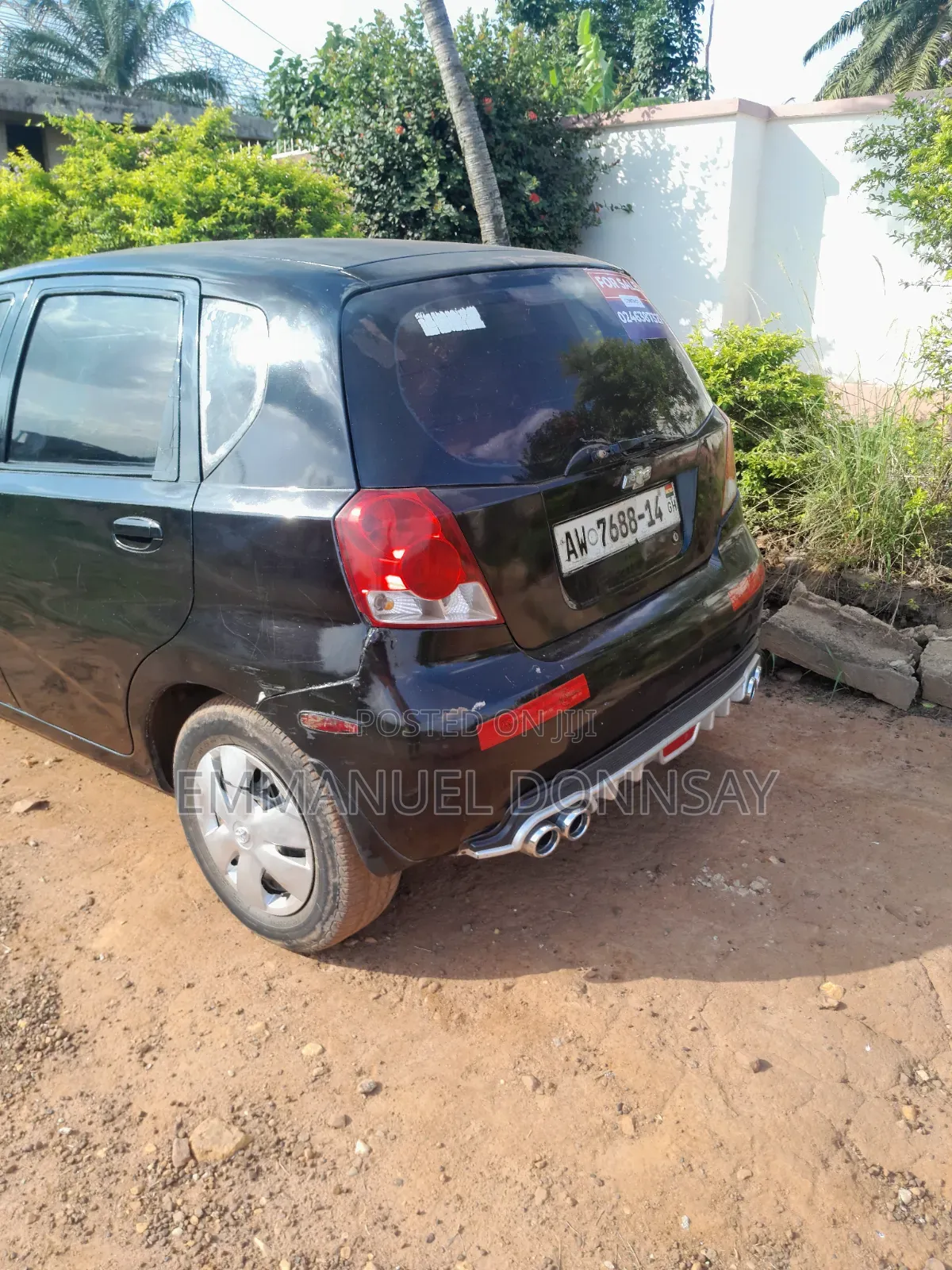 Chevrolet Aveo 2008 Black