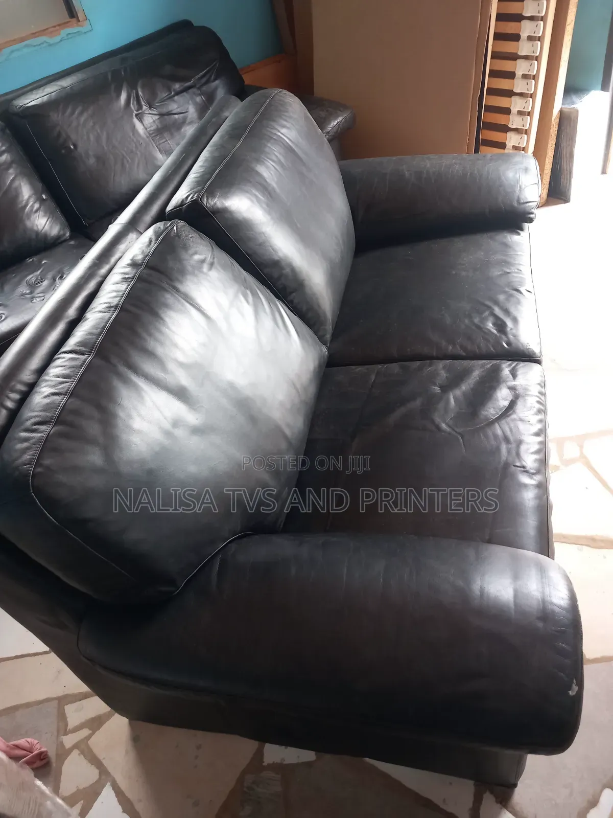 Leather Chair Home Used