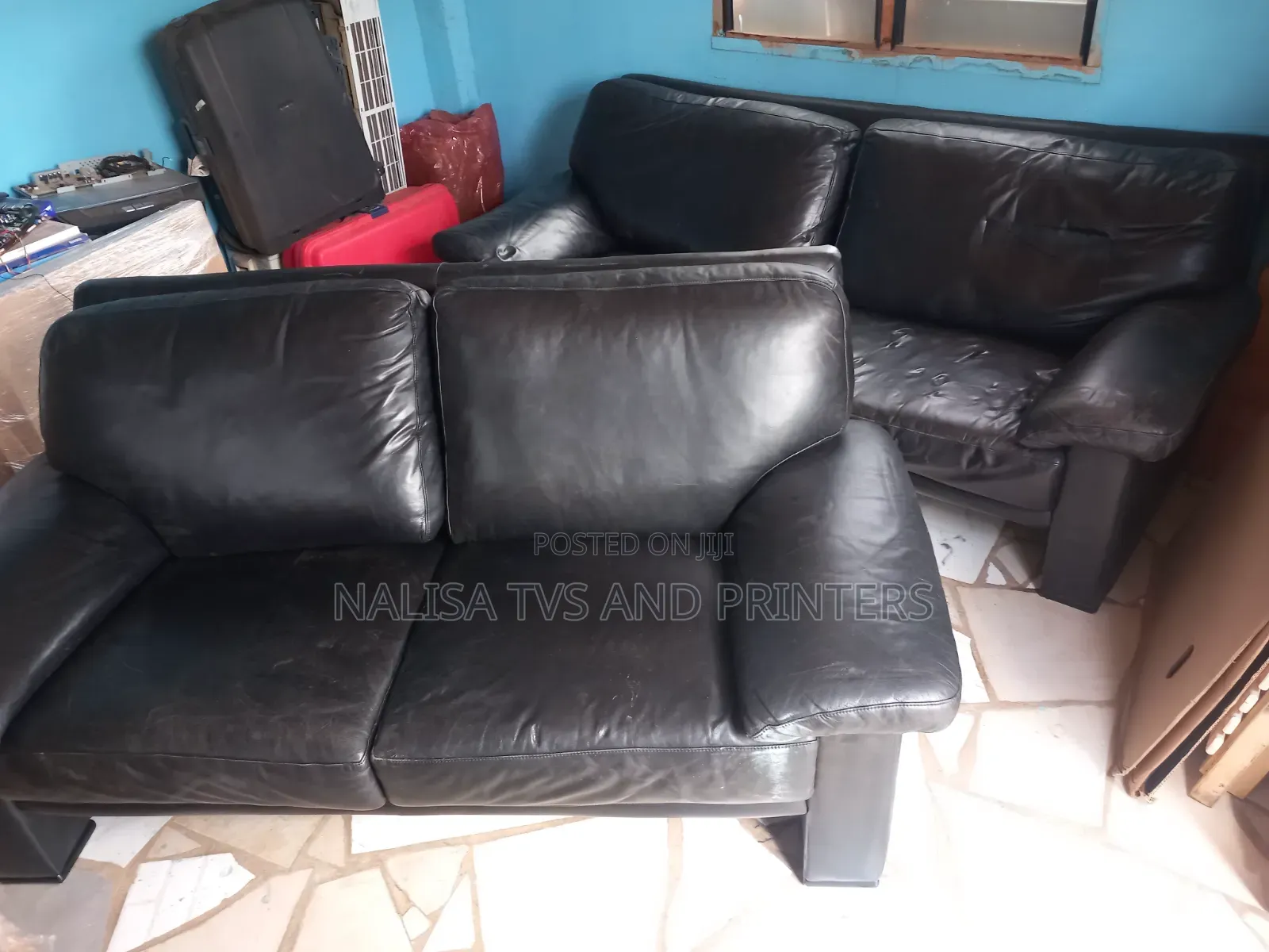 Leather Chair Home Used