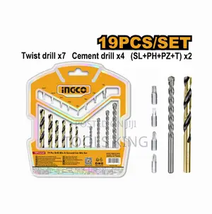 19 PCS Drill Bits Screwdriver Bits - Aksdb1901