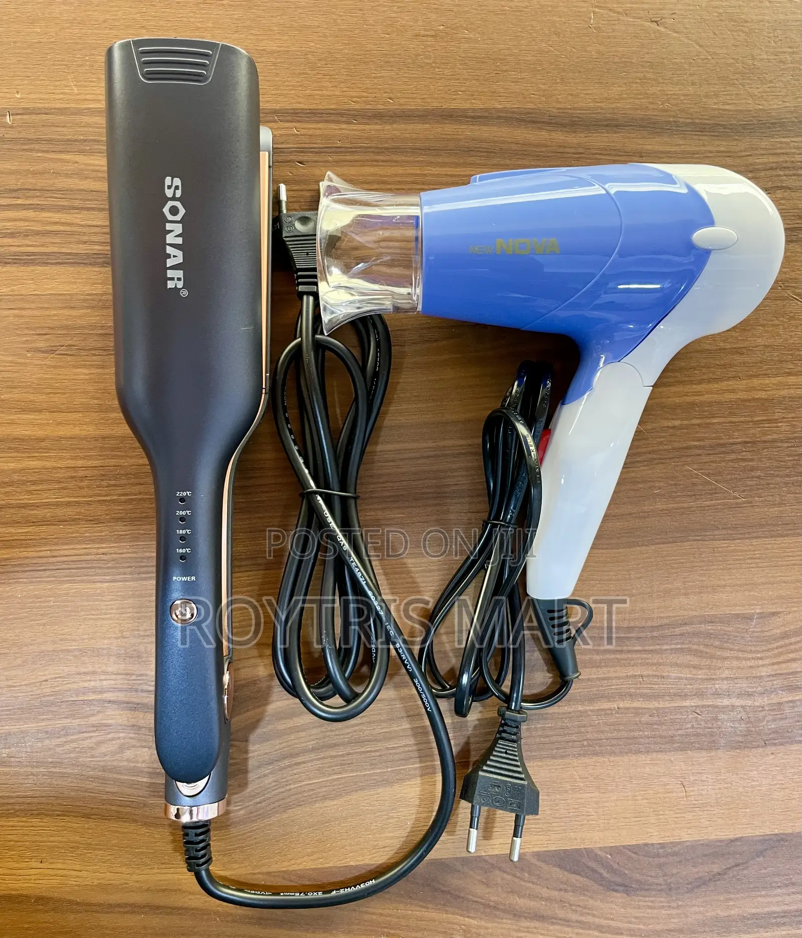 Nova Hand Blower With Sonar Hair Straightener