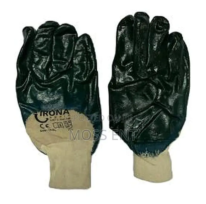 Irona Gloves Nitrile Rest Knit Wrist 10 Inch - Iro-126