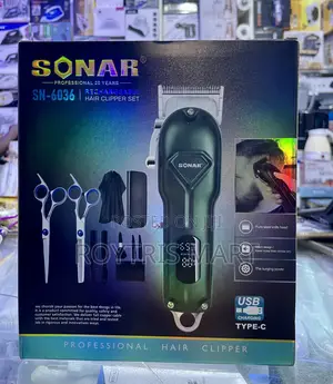 Sonar Hair Clipper With All Accessories