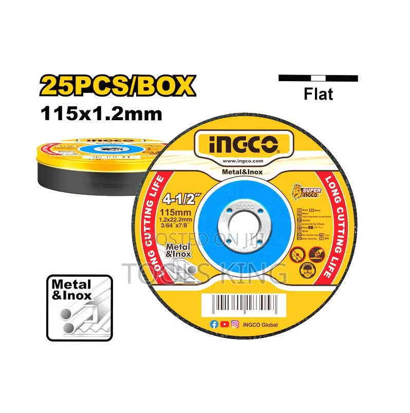 Abrasive Metal Cutting Disc - MCD