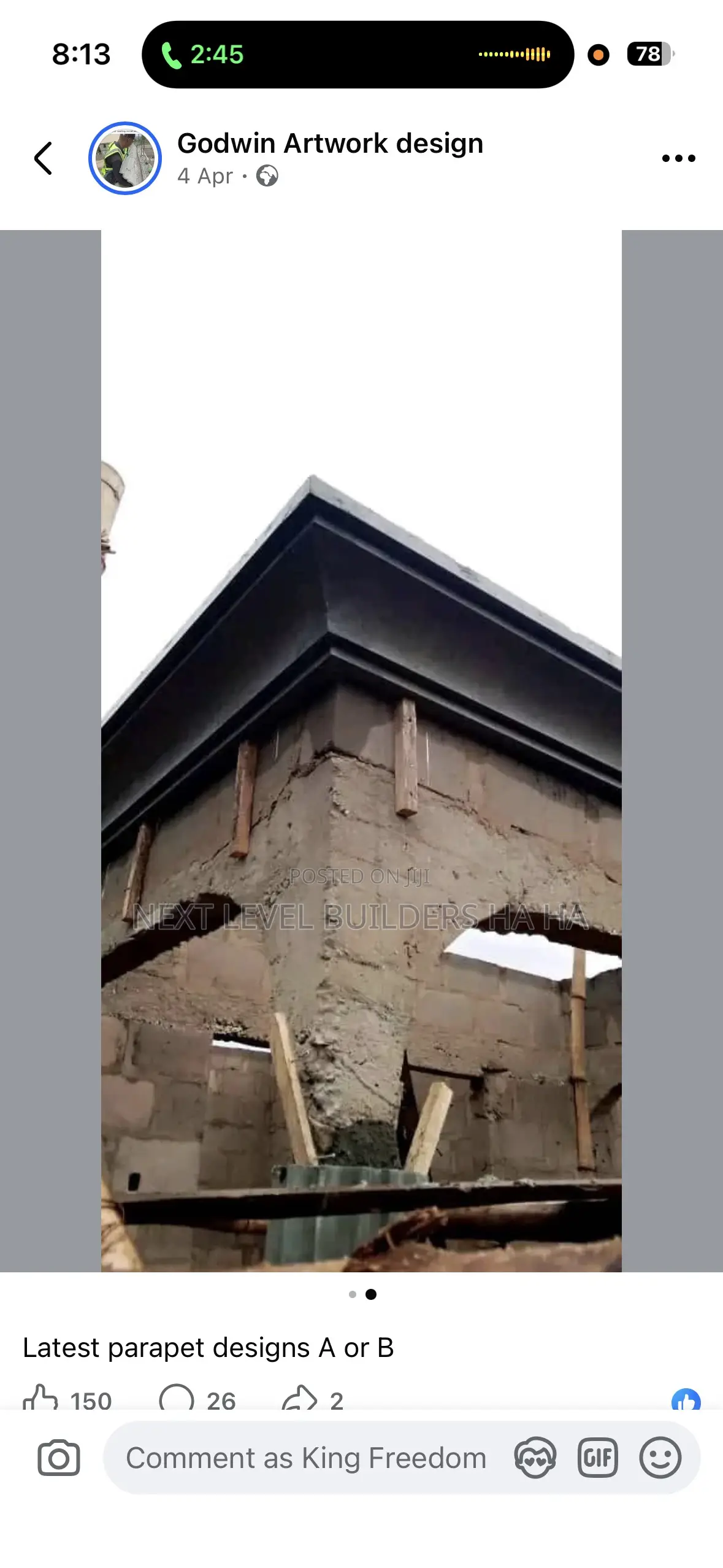 Parapets Combine Strength and Classic Design