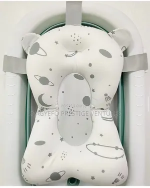 Baby Bath Support Cushion Rinse Cup