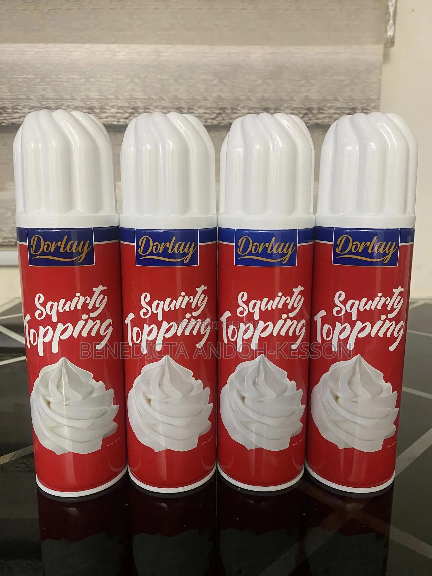 Dorlay Squirty Topping