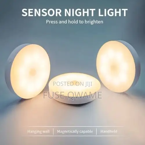 Wireless Motion Sensor Night Light -Usb Rechargeable, Indoor Use