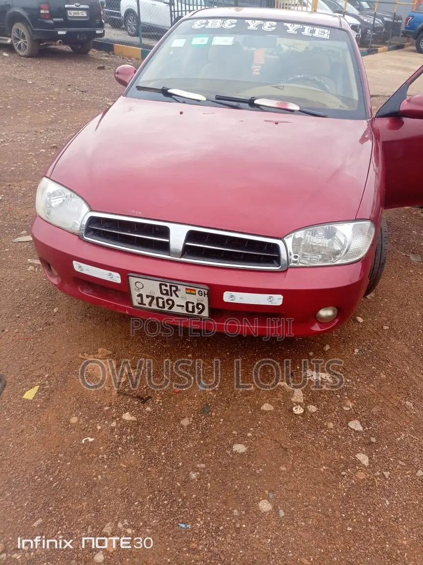 Kia Sephia 1998 Red