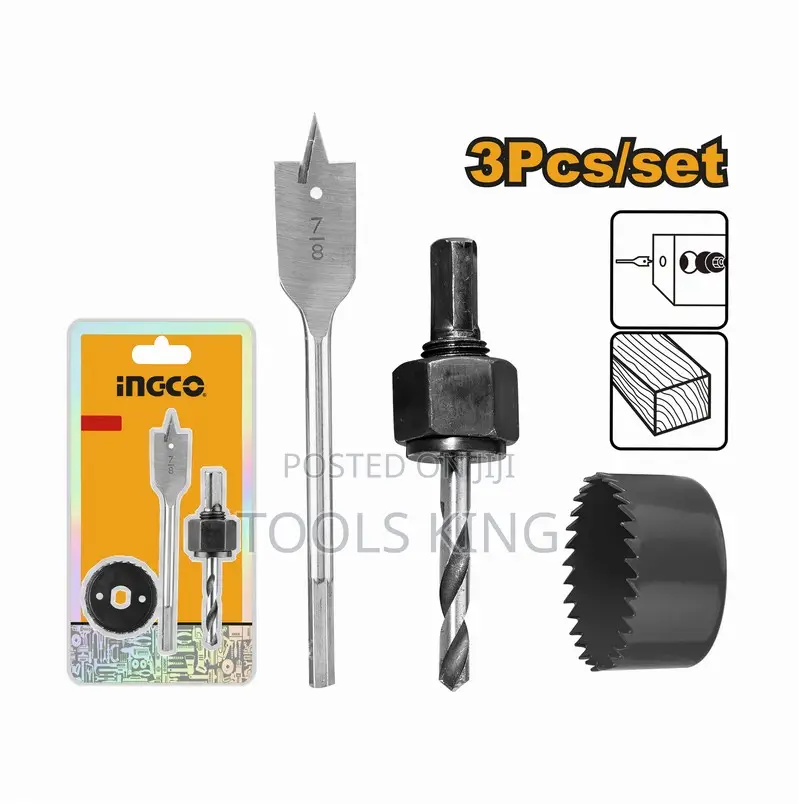 3pcs Lock Installation Hole Saw - Akhs302
