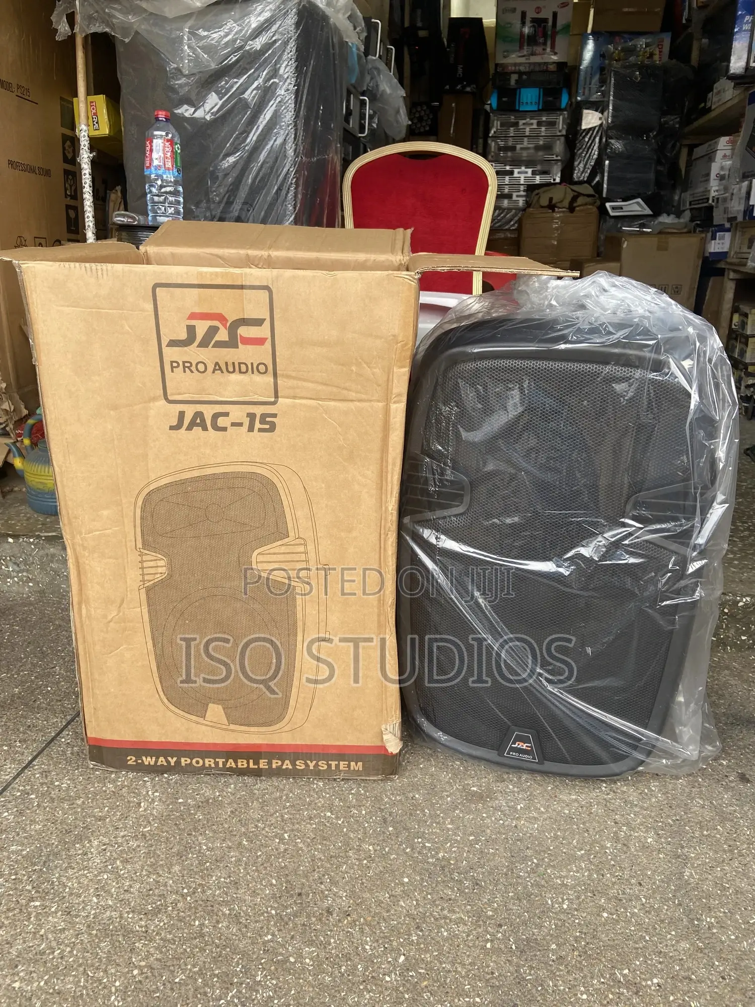 Jac Pro Audio 15 Inches Rechargeable Speaker