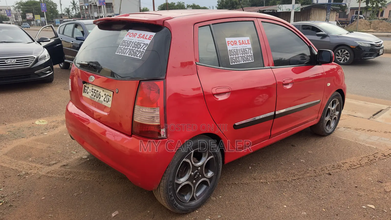 Kia Picanto 1.1 EX Automatic 2010 Red