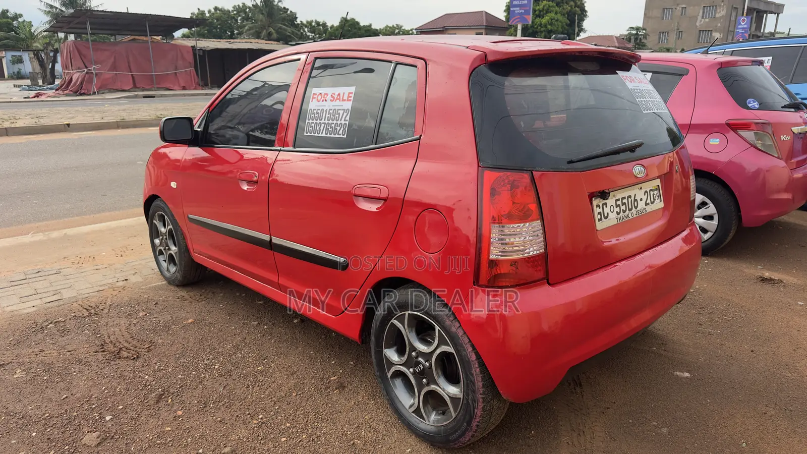 Kia Picanto 1.1 EX Automatic 2010 Red