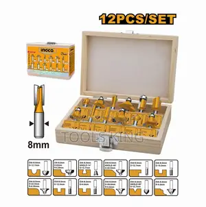 12 PCS Router Bits - Akrt1211