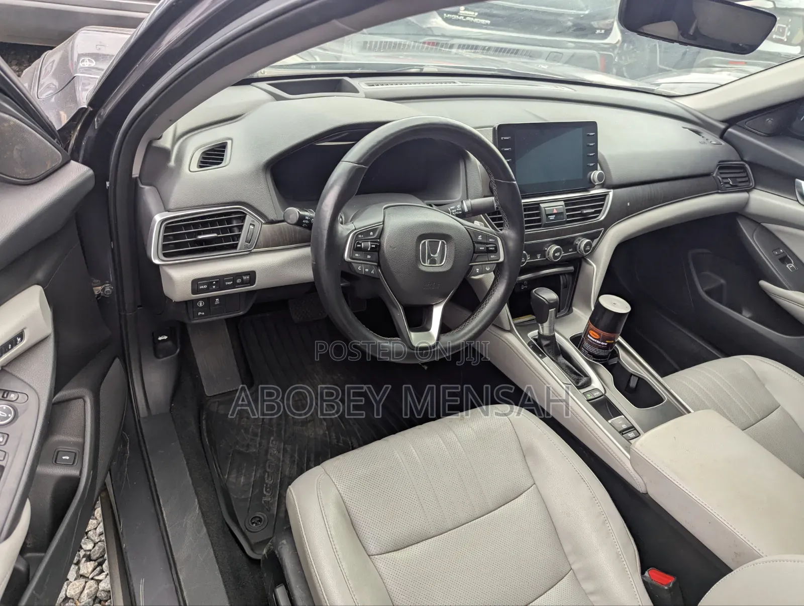 Honda Accord Touring 2018 Gray