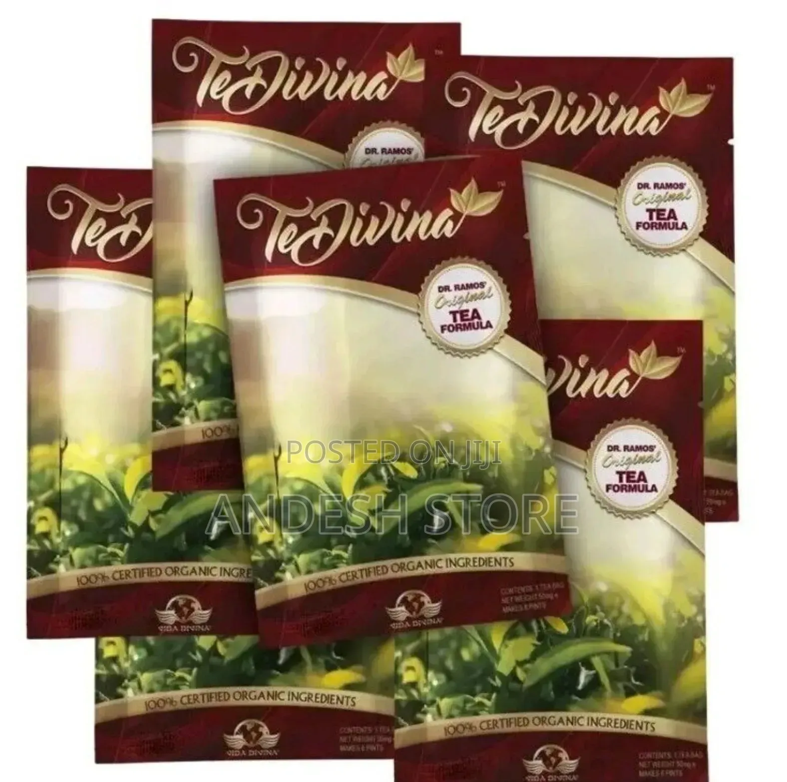 Tedivina Organic Tea From U.S.A For Stubborn Flat Tommy/Weight Lost