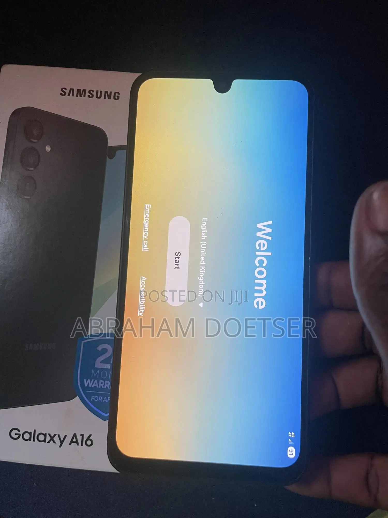 New Samsung Galaxy A16 128 GB Black