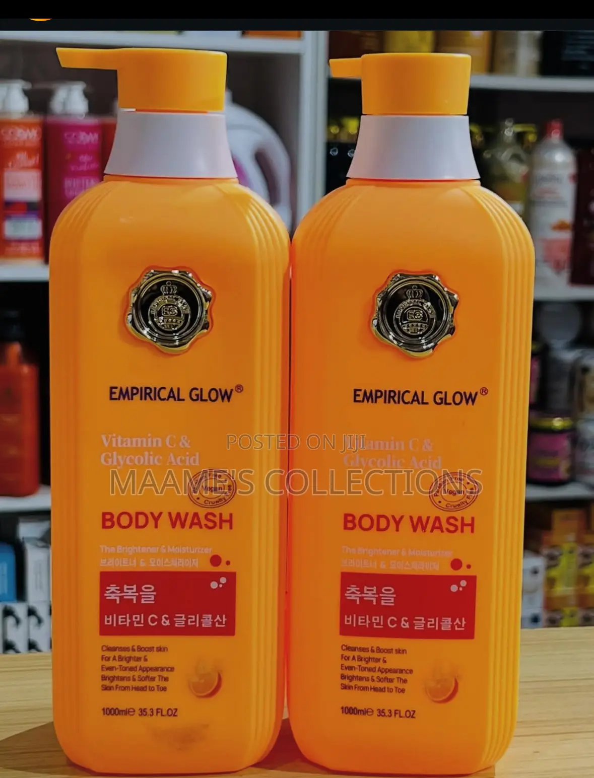Empirical Glow Body Washes