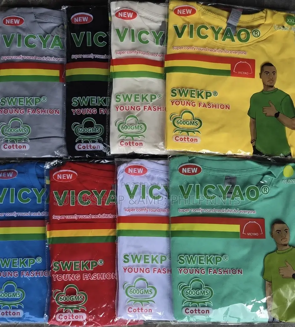 Vicyao Plain T-Shirts