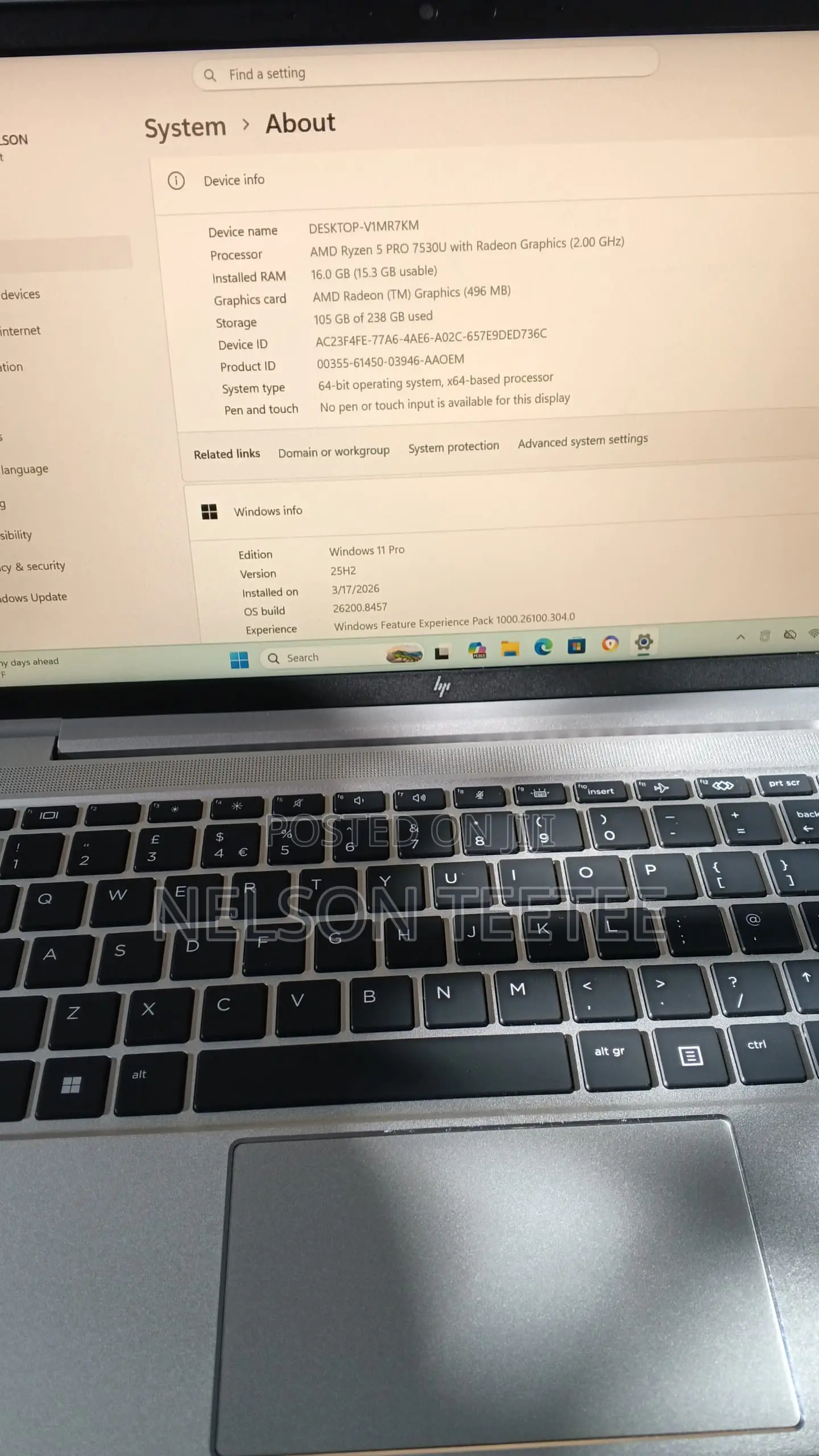 Laptop HP EliteBook 840 G5 16GB Intel Core i5 HDD+SSD 256GB