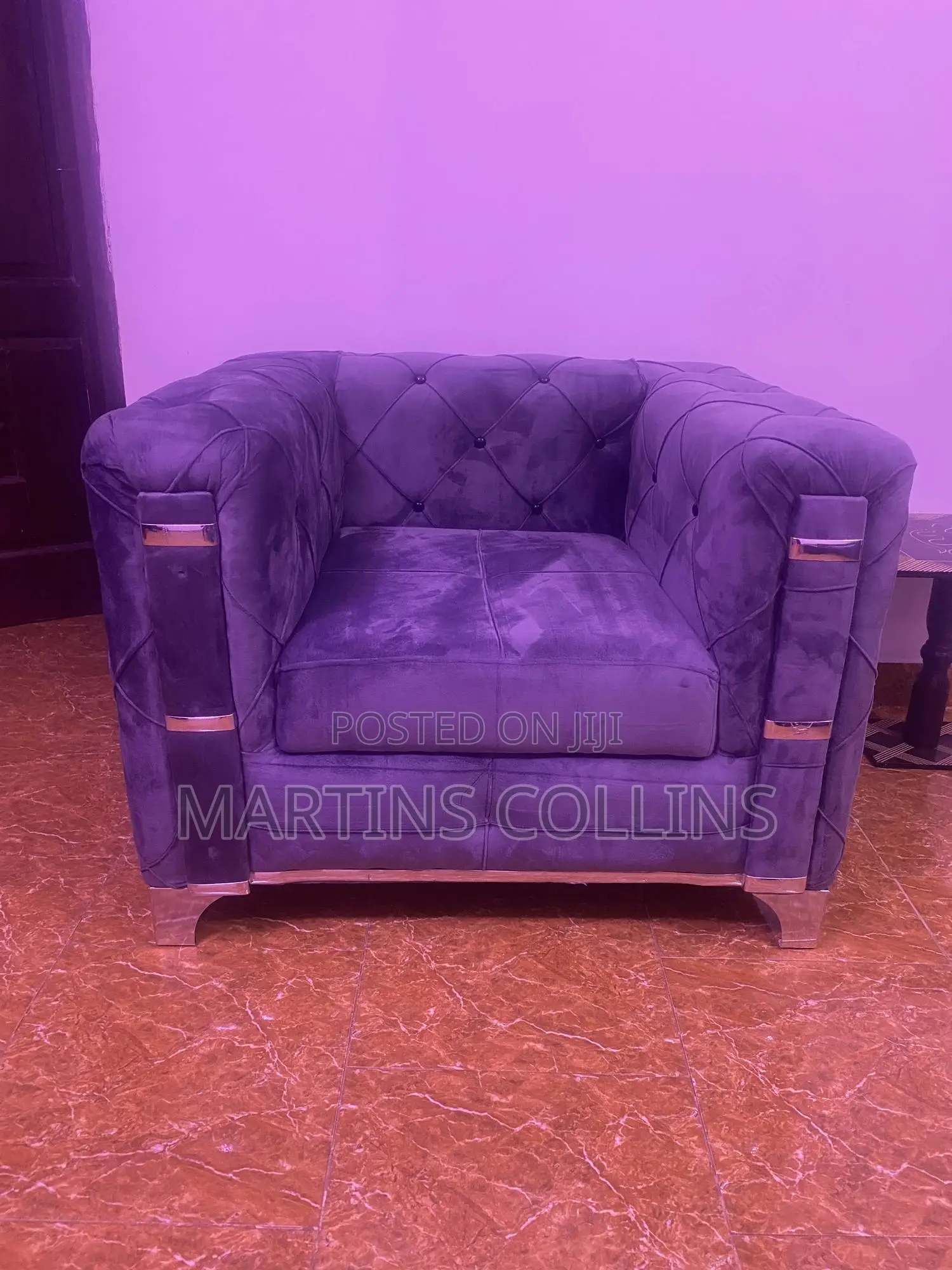 Neatly Used Gray Sofa