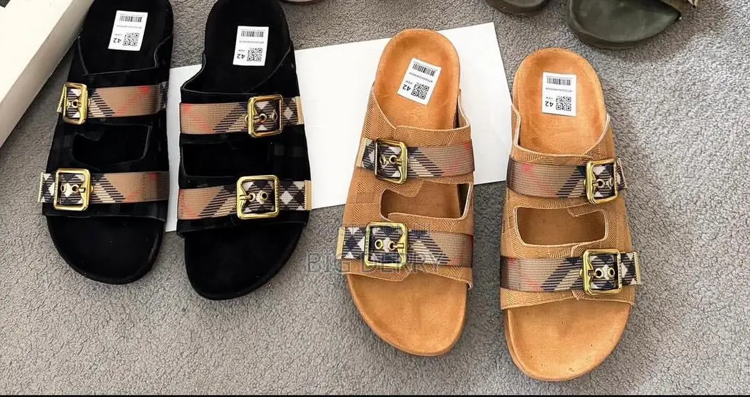 Burberry Suede Urchin Sandals